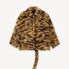 Abrigo oversize «Kenzo Tiger» de piel sintética Abrigo oversize «Kenzo Tiger» de piel sintética