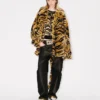 Abrigo oversize «Kenzo Tiger» de piel sintética Abrigo oversize «Kenzo Tiger» de piel sintética