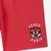 Bermudas bordadas de felpa francesa