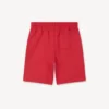 Bermudas bordadas de felpa francesa