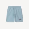 Bermudas bordadas «Happy Sweet» en felpa francesa Bermudas bordadas «Happy Sweet» en felpa francesa