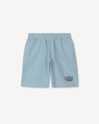 Bermudas bordadas «Happy Sweet» en felpa francesa