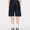 Bermudas boyfriend de cintura baja en denim japonés Bermudas boyfriend de cintura baja en denim japonés