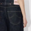 Bermudas boyfriend de cintura baja en denim japonés Bermudas boyfriend de cintura baja en denim japonés