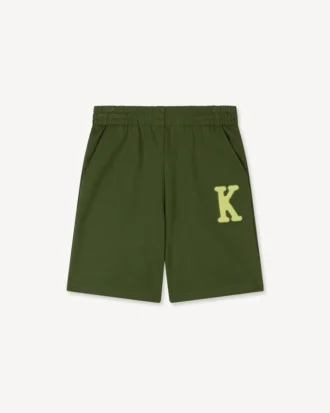 Bermudas «Eden Jungle» de felpa francesa