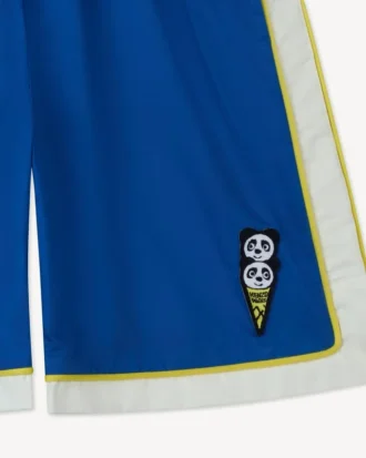 Bermudas «Happy Sweet» bordadas en satén de algodón