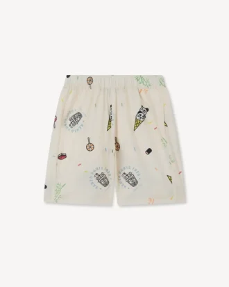 Bermudas «Happy Sweet» de popelín de algodón