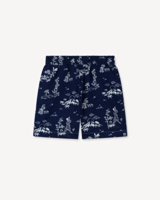 Bermudas «Kenzo Garden» en felpa ligera