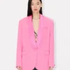 Blazer de noche de lana virgen