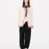 Blazer tipo kimono de lana virgen