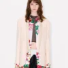 Blazer tipo kimono de lana virgen