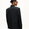 Blazer tipo kimono de lana virgen
