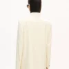 Blazer tipo kimono de lana virgen