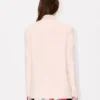Blazer tipo kimono de lana virgen