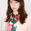 Blazer tipo kimono de lana virgen