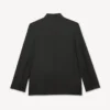 Blazer tipo kimono de lana virgen