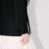 Blazer tipo kimono de lana virgen