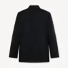 Blazer tipo kimono de lana virgen