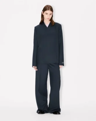 Blazer tipo kimono «Kenzo Weave» en jacquard de lana