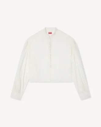 Blusa de seda mixta