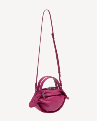 Bolso bandolera mini «Kenzo Kumo» de piel