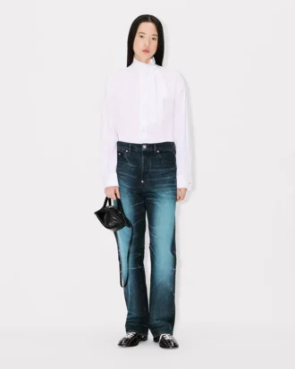 Bolso bandolera mini «Kenzo Kumo» de piel