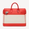 Bolso «Kenzo Holdall» de lona y piel
