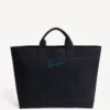 Bolso tote grande «Kenzo Tulip» en sarga tipo denim Bolso tote grande «Kenzo Tulip» en sarga tipo denim