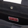 Bolso tote grande «Kenzo Tulip» en sarga tipo denim Bolso tote grande «Kenzo Tulip» en sarga tipo denim
