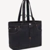 Bolso tote «Kenzo Five Pockets» en sarga tipo denim