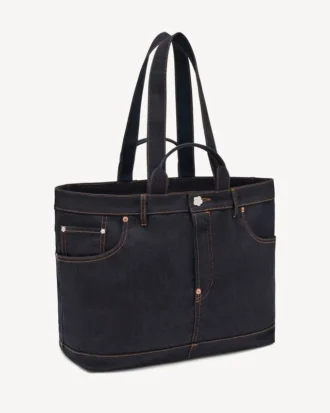 Bolso tote «Kenzo Five Pockets» en sarga tipo denim