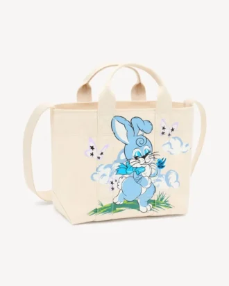 Bolso tote pequeño «Kenzo Cartoon» de lona Bolso tote pequeño «Kenzo Cartoon» de lona