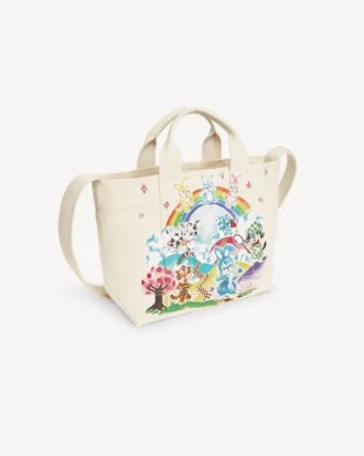 Bolso tote pequeño «Kenzo Cartoon» de lona Bolso tote pequeño «Kenzo Cartoon» de lona