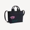 Bolso tote pequeño «Kenzo Tulip» en sarga tipo denim Bolso tote pequeño «Kenzo Tulip» en sarga tipo denim