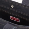 Bolso tote pequeño «Kenzo Tulip» en sarga tipo denim Bolso tote pequeño «Kenzo Tulip» en sarga tipo denim
