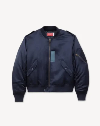 Bomber unisex «Kenzo Jungle Poem» en lino mixto