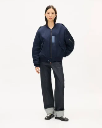 Bomber unisex «Kenzo Jungle Poem» en lino mixto