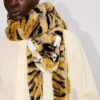 Bufanda «Kenzo Tiger» de piel sintética