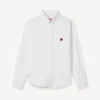 Camisa entallada con bordado «Boke Flower» Camisa entallada con bordado «Boke Flower»