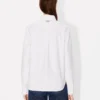 Camisa entallada con bordado «Boke Flower» Camisa entallada con bordado «Boke Flower»