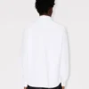 Camisa informal bordada «Boke Flower» en algodón Oxford Camisa informal bordada «Boke Flower» en algodón Oxford