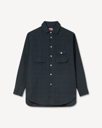 Camisa oversize de estilo workwear «Kenzo Weave»