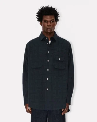 Camisa oversize de estilo workwear «Kenzo Weave»