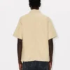 Camisa tipo kimono de algodón ripstop