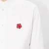 Camisas con bordado «Boke Flower» en algodón Oxford Camisas con bordado «Boke Flower» en algodón Oxford