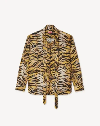 Camisas con lazo «Kenzo Tiger» de algodón