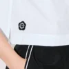 Camisas de béisbol de manga corta «Boke Flower 2.0» en popelín de algodón Camisas de béisbol de manga corta «Boke Flower 2.0» en popelín de algodón