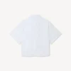 Camisas de manga corta bordadas «Boke Flower 2.0» en popelín de algodón Camisas de manga corta bordadas «Boke Flower 2.0» en popelín de algodón