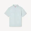 Camisas de manga corta con bordado «Kenzo Cartoon» en cambray Stone Bleach Camisas de manga corta con bordado «Kenzo Cartoon» en cambray Stone Bleach