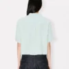 Camisas de manga corta con bordado «Kenzo Cartoon» en cambray Stone Bleach Camisas de manga corta con bordado «Kenzo Cartoon» en cambray Stone Bleach
